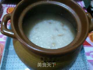 瑶柱鸡丝芹菜粥的做法步骤：6
