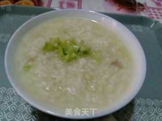 瑶柱鸡丝芹菜粥的做法步骤：7