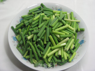 肉丝炒蒜苗的做法步骤：3