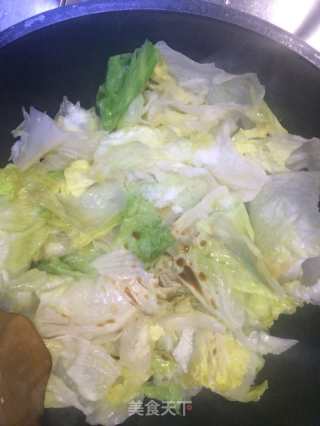 蒜香圆生菜的做法步骤：4