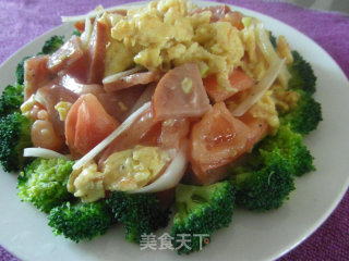 沙拉番茄炒鸡蛋的做法步骤：13