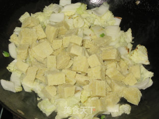 冻豆腐白菜汤的做法步骤：5
