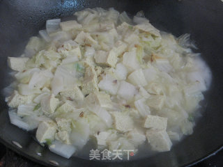 冻豆腐白菜汤的做法步骤：7