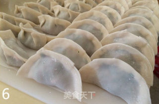 荠菜水饺的做法步骤：6