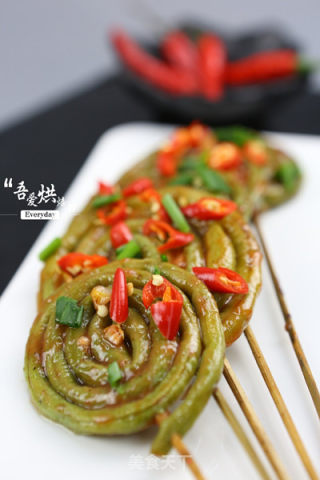 豆角棒棒串的做法步骤：8