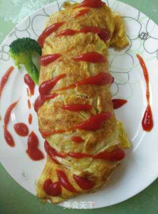 剩饭的春天——蛋包饭的做法步骤：7