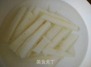 色彩的搭配——蓝莓山药的做法步骤：4