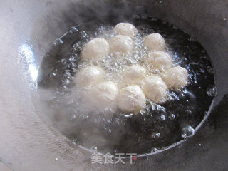 沙拉豆腐丸的做法步骤：7