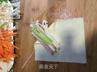 福满包（百叶包）的做法步骤：3