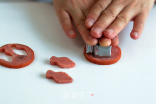 心情好胃口更好，可爱的海绵宝宝早餐的做法步骤：4