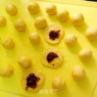 南瓜燕麦枣泥馅儿糯米糍的做法步骤：4