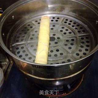 鸡蛋肉卷的做法步骤：5