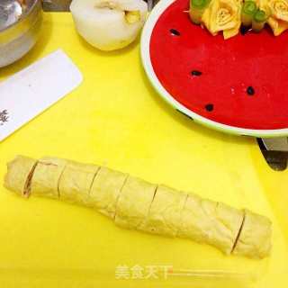 鸡蛋肉卷的做法步骤：6