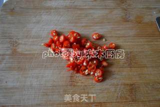 豌豆苗拌核桃仁的做法步骤：6