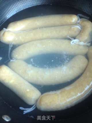 鸡肉玉米肠的做法步骤：6