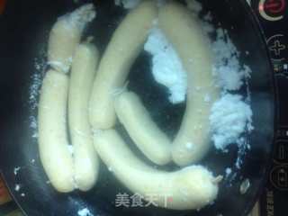 鸡肉玉米肠的做法步骤：7