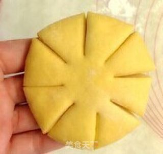 南瓜花馒头的做法步骤：6