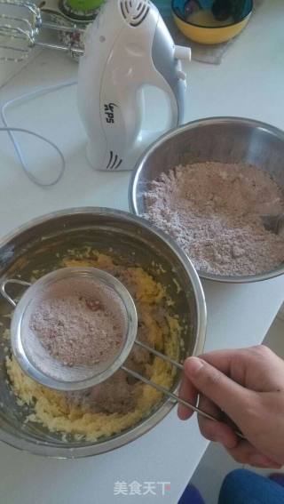 杏仁巧克力饼干的做法步骤：6