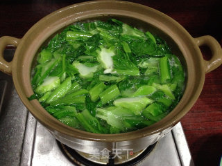 排骨春菜煲的做法步骤：10
