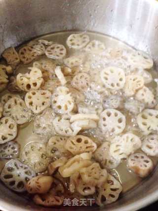 自制过年小零食-莲藕糖的做法步骤：3