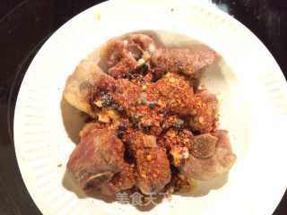 香辣豆豉蒸排骨的做法步骤：5