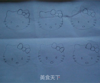 hello kitty奶油蛋糕卷的做法步骤：6