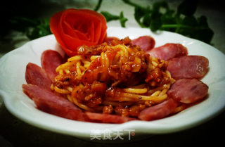 轻松制作意酱面的做法步骤：9