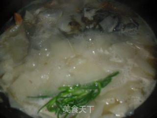 萝卜胖头鱼鱼头汤的做法步骤：7