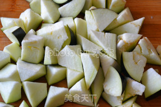 酱爆茄子的做法步骤：4