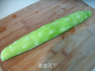凉拌莴笋丝的做法步骤：1