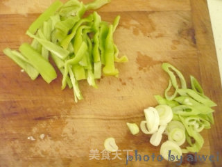 炒凉粉的做法步骤：2