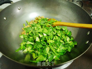 香肠菜饭的做法步骤：4