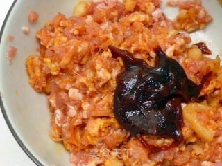 泡菜玉米辣蒸肉饼 ☆蒸肉饼10的做法步骤：3