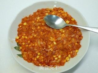 泡菜玉米辣蒸肉饼 ☆蒸肉饼10的做法步骤：5