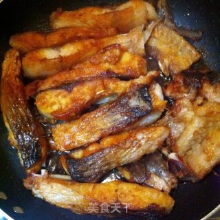 香煎草鱼的做法步骤：8