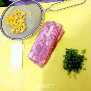 培根卷芝士奶酪土豆泥的做法步骤：3