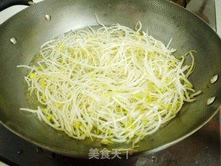 银芽火腿的做法步骤：2
