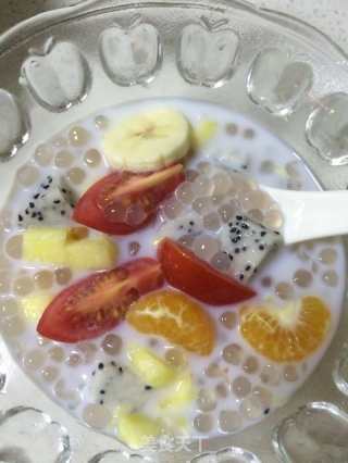 水果西米露的做法步骤：7