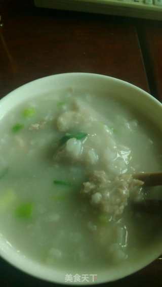 瘦肉香芋粥的做法步骤：8