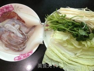 香烤鱿鱼卷金针菇的做法步骤：1