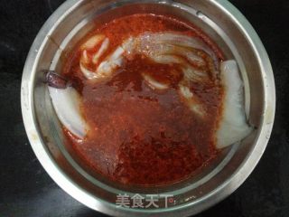 香烤鱿鱼卷金针菇的做法步骤：4