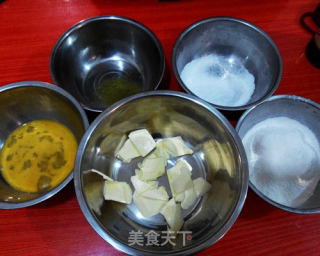 卡通抹茶饼干——清新和美味并存的做法步骤：1