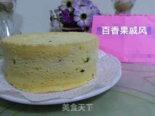 百香果戚风蛋糕的做法步骤：16
