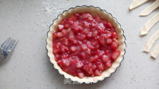 清新双果派——草莓派&哈密瓜派的做法步骤：18