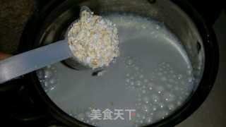 牛奶燕麦粥的做法步骤：2