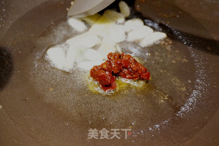 小米椒腊肉炒茄丁的做法步骤：7