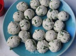 香芹豆腐丸子的做法步骤：8