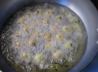 香芹豆腐丸子的做法步骤：9
