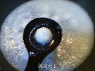 醪糟黑芝麻汤圆的做法步骤：5