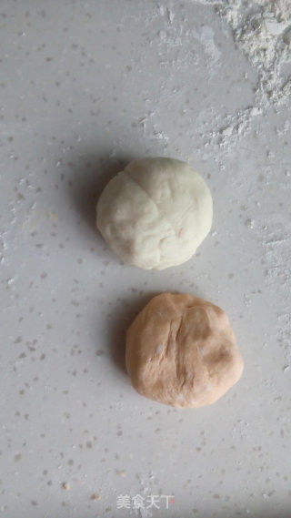 奶黄包的做法步骤：3
